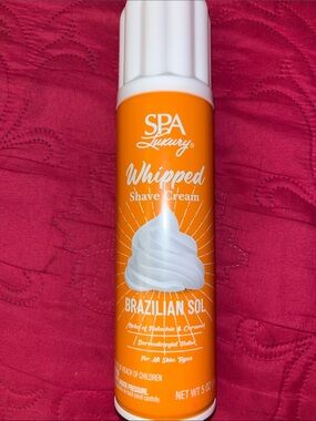 Whipped Shave Cream - Brazilian Sol (Orange)